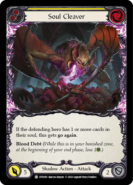 Soul Cleaver (Yellow) DTD185