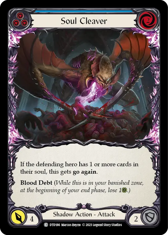 Soul Cleaver (Blue) DTD186