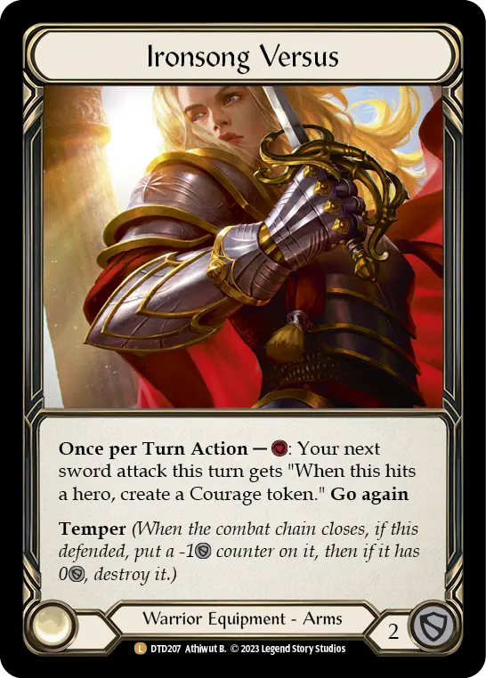 Ironsong Versus DTD207