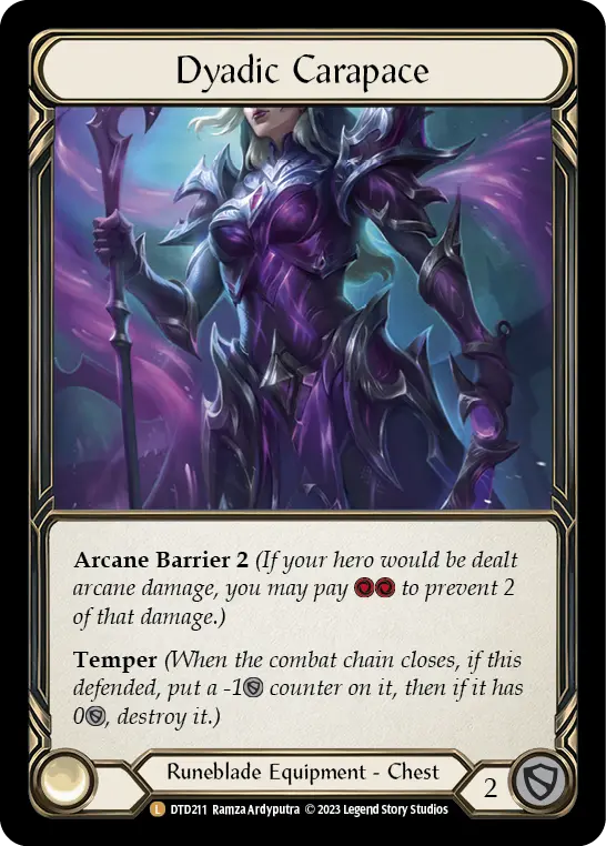 Dyadic Carapace DTD211