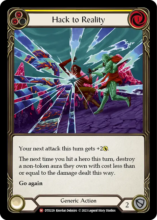 Hack to Reality (Yellow) DTD229