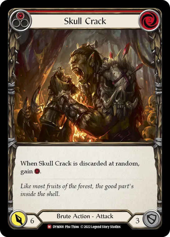 Skull Crack (Red)