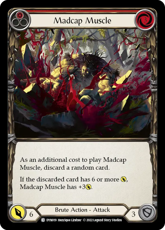 Madcap Muscle (Red) DYN019