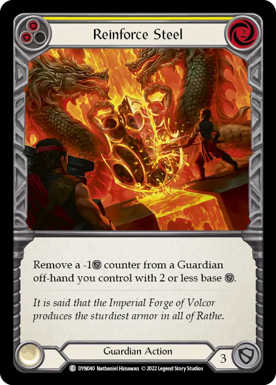 Reinforce Steel (Yellow) DYN040