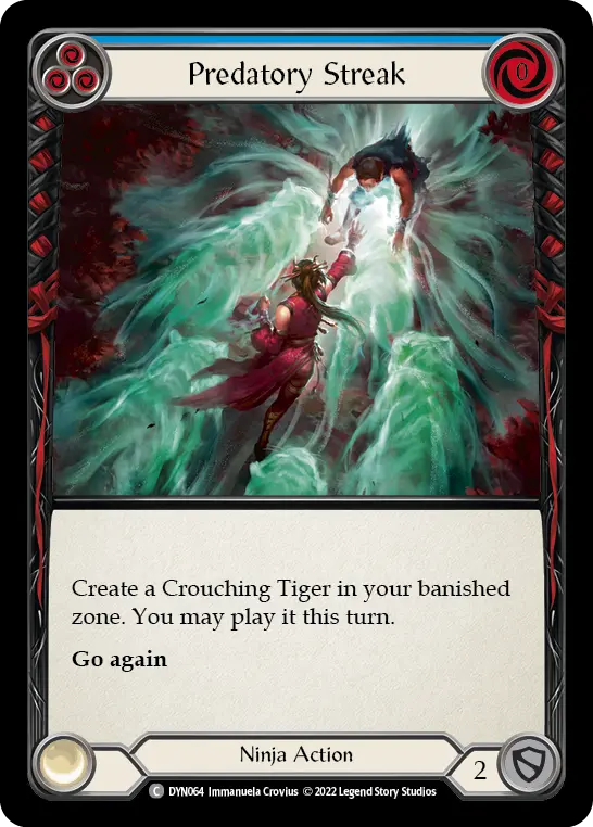 Predatory Streak (Blue) DYN064