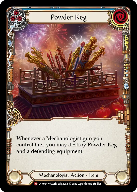 Powder Keg (Blue) DYN094
