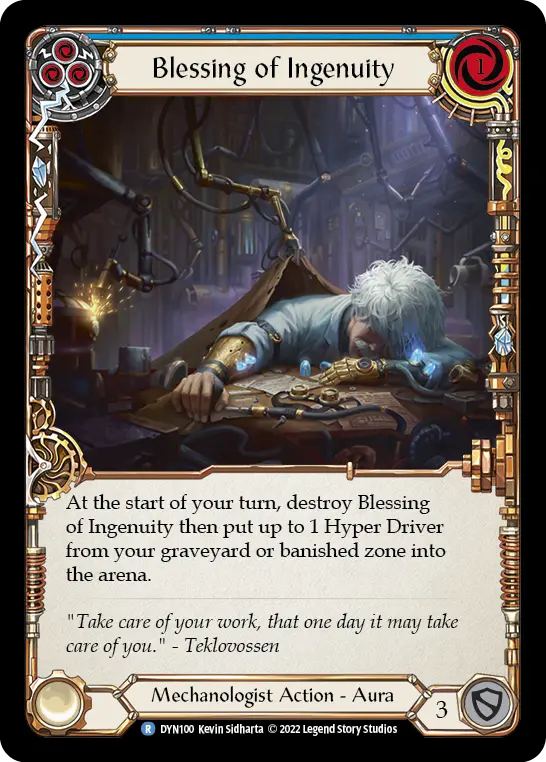 Blessing of Ingenuity (Blue) DYN100