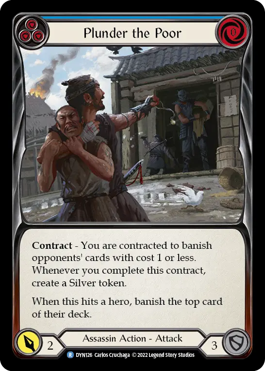 Plunder the Poor (Blue) DYN126