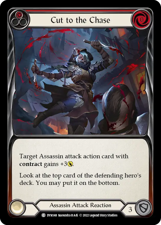 Cut to the Chase (Red)
