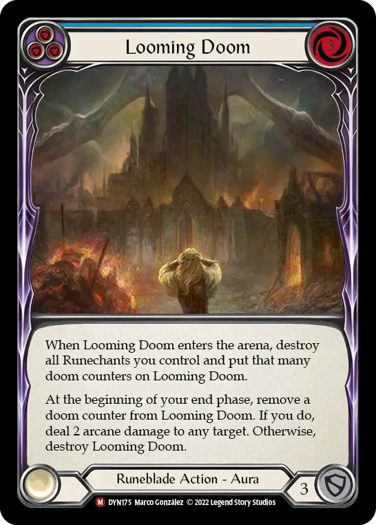 Looming Doom (Blue) DYN175