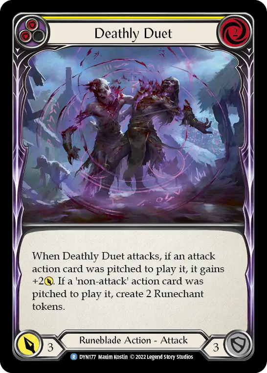 Deathly Duet (Yellow) DYN177