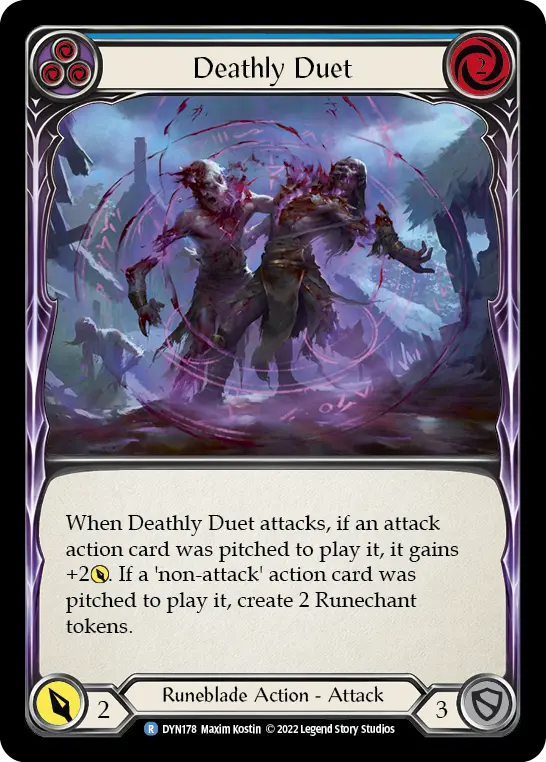 Deathly Duet (Blue) DYN178