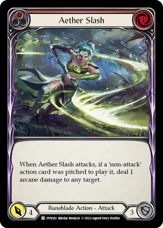 Aether Slash (Red) DYN182