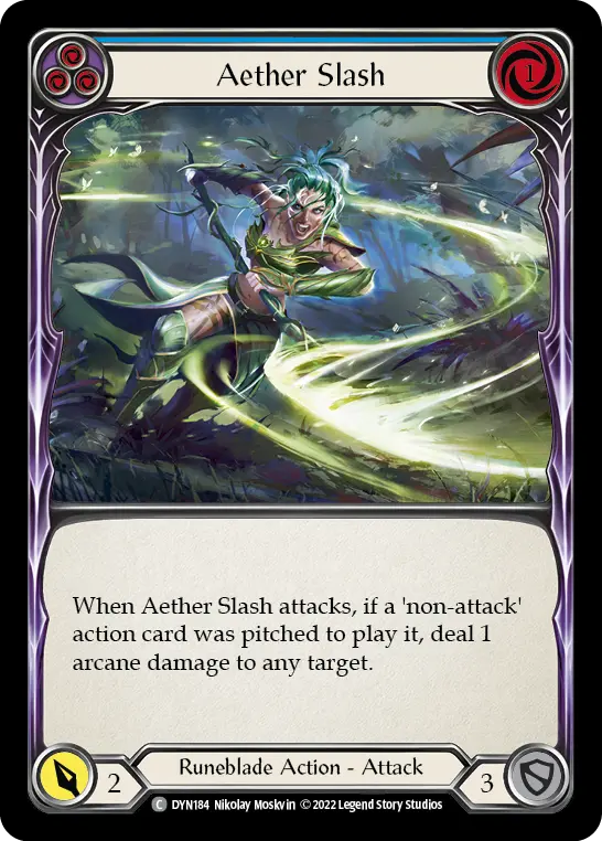 Aether Slash (Blue) DYN184