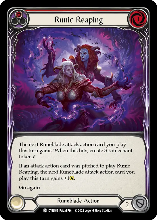 Runic Reaping (Red) DYN185