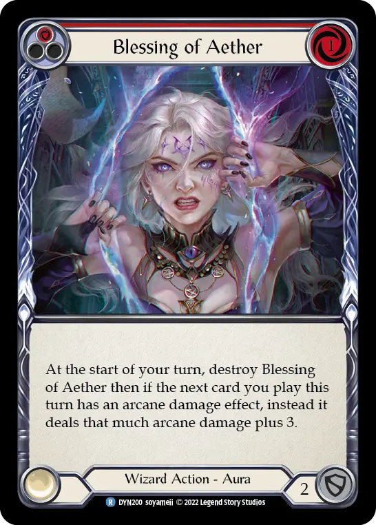 Blessing of Aether (Red)