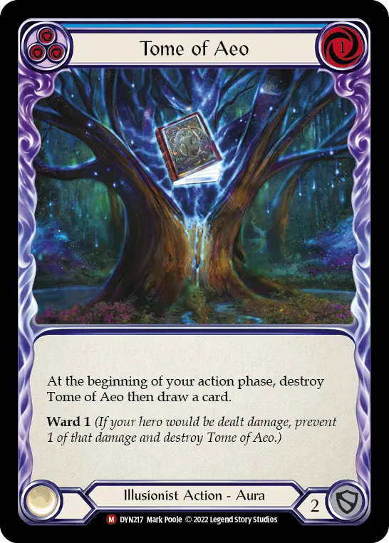 Tome of Aeo (Blue) DYN217