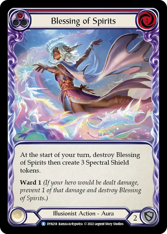 Blessing of Spirits (Red) DYN218