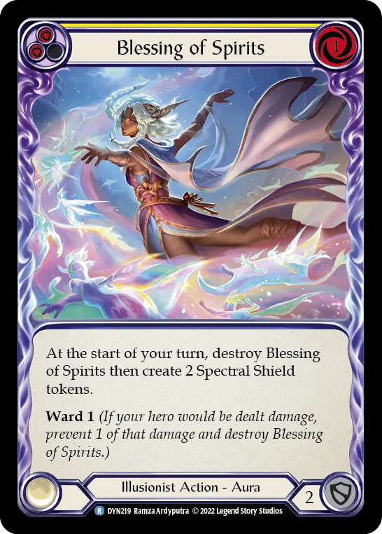Blessing of Spirits (Yellow) DYN219