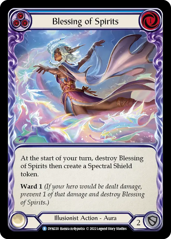 Blessing of Spirits (Blue) DYN220