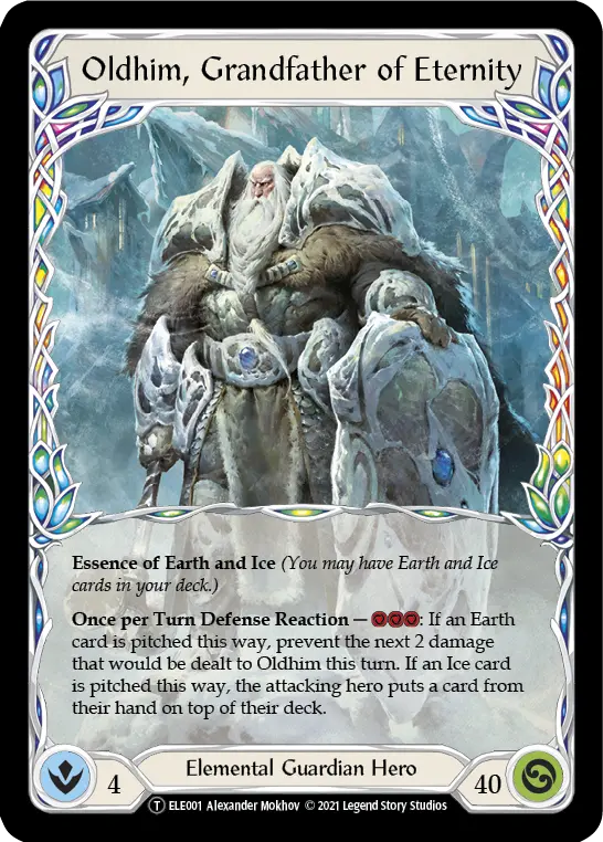 Oldhim, Grandfather of Eternity ELE001