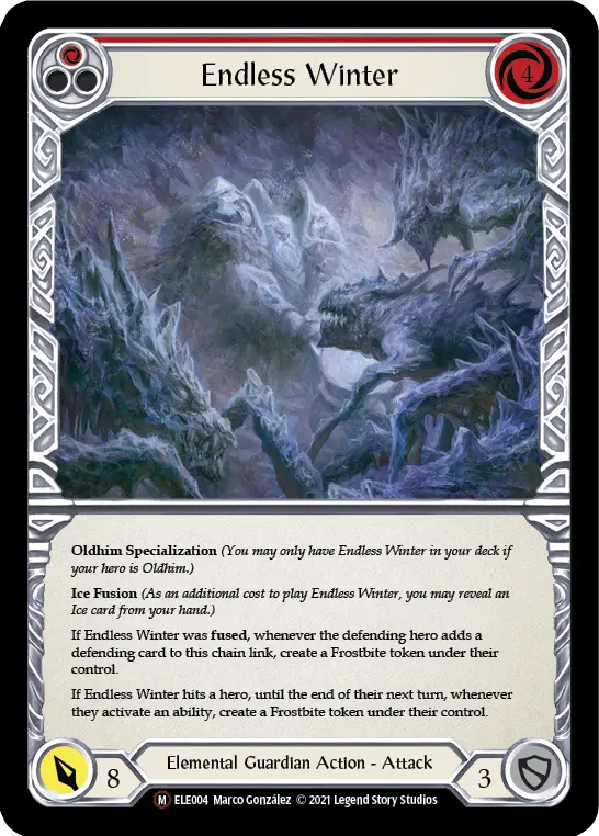 Endless Winter (Red) ELE004