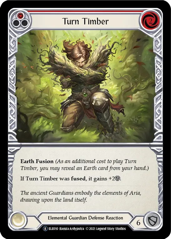 Turn Timber (Red) ELE010