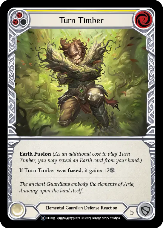 Turn Timber (Yellow) ELE011