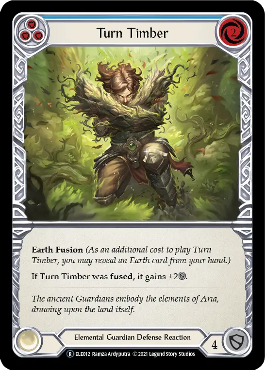 Turn Timber (Blue) ELE012