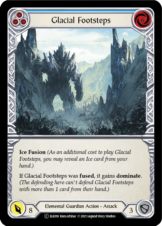 Glacial Footsteps (Blue) ELE018