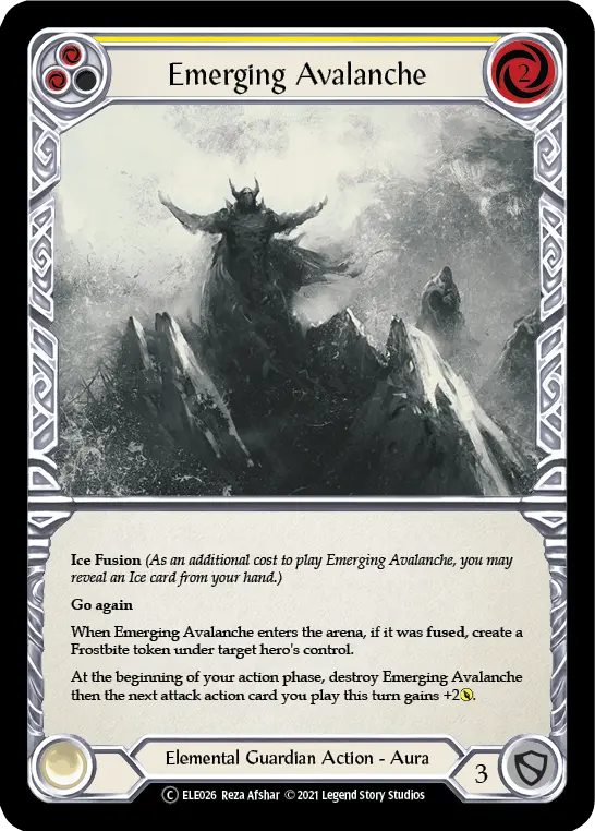 Emerging Avalanche (Yellow) ELE026