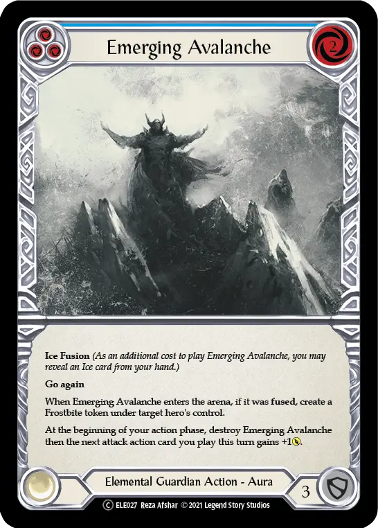 Emerging Avalanche (Blue) ELE027