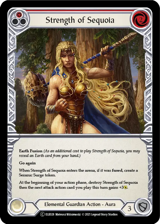 Strength of Sequoia (Red) ELE028