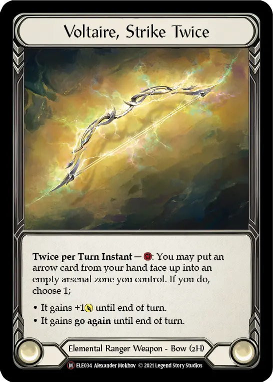 Voltaire, Strike Twice ELE034