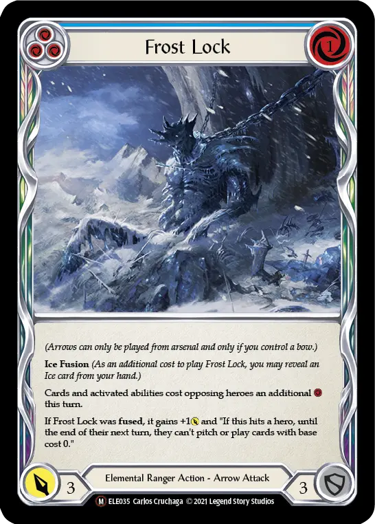 Frost Lock (Blue) ELE035