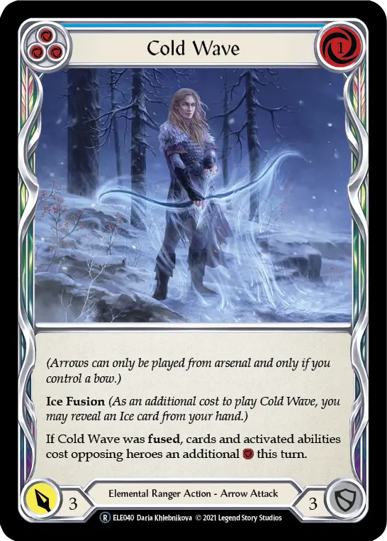 Cold Wave (Blue) ELE040