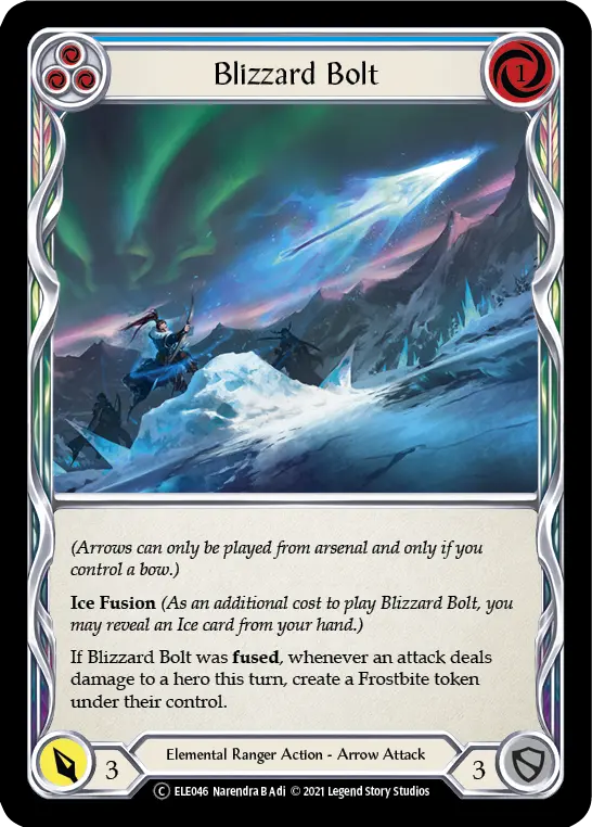 Blizzard Bolt (Blue) ELE046