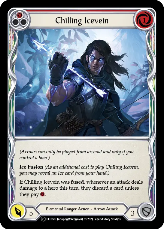 Chilling Icevein (Red) ELE050
