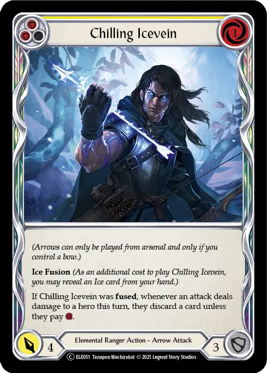 Chilling Icevein (Yellow) ELE051
