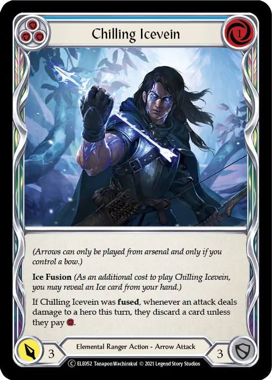 Chilling Icevein (Blue) ELE052
