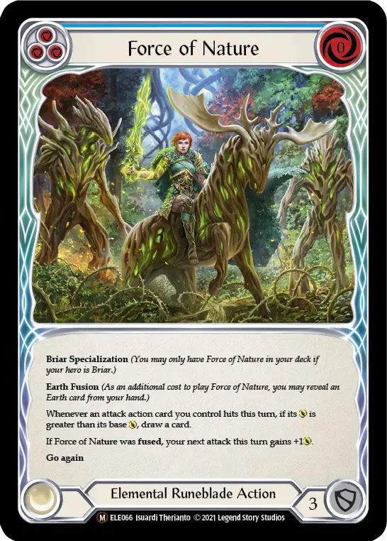 Force of Nature (Blue)