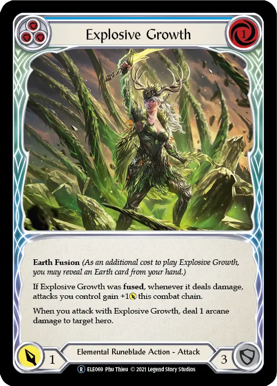 Explosive Growth (Blue)