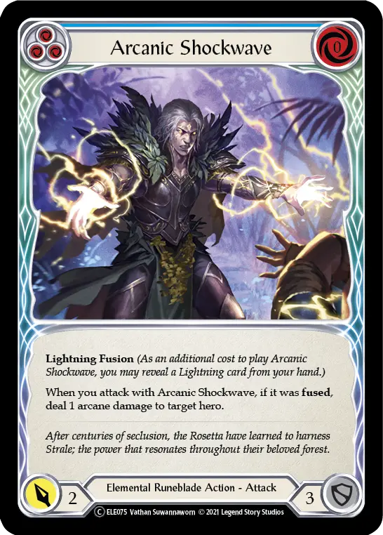 Arcanic Shockwave (Blue) ELE075