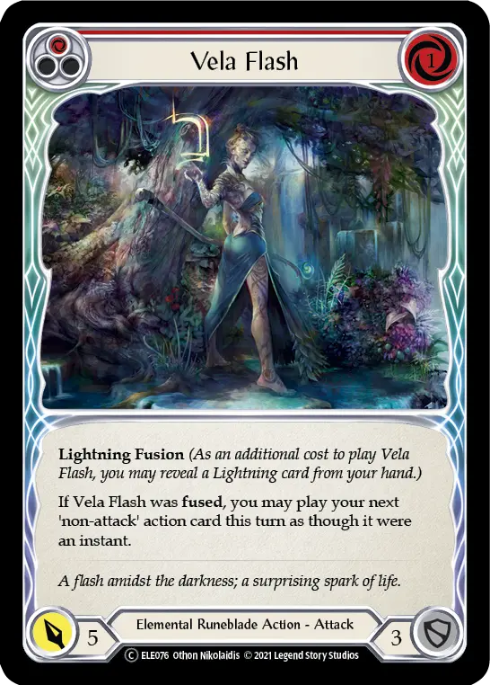 Vela Flash (Red) ELE076