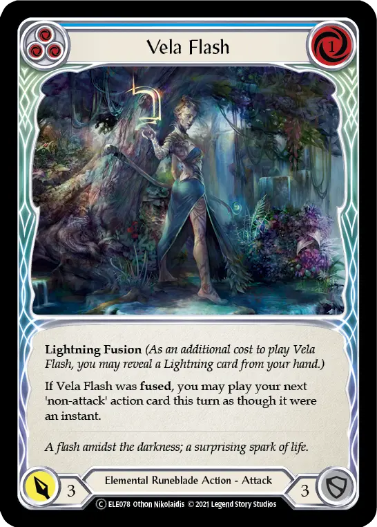 Vela Flash (Blue) ELE078
