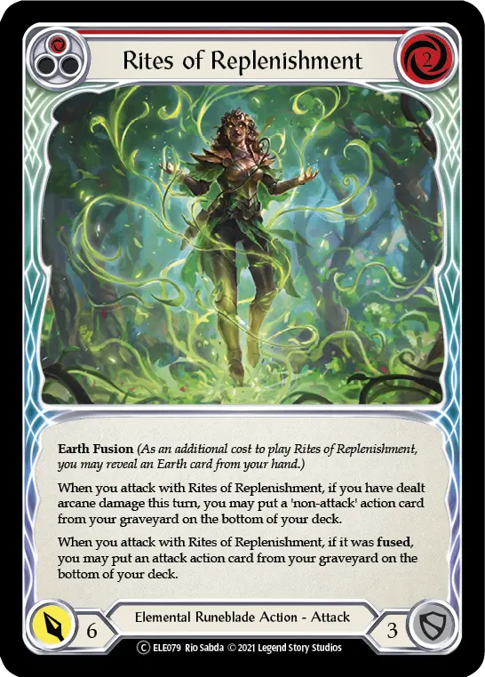 Rites of Replenishment (Red) ELE079