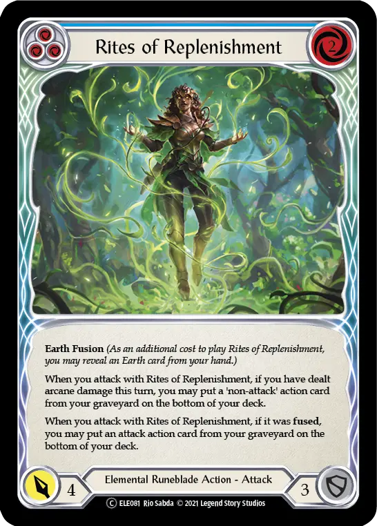 Rites of Replenishment (Blue) ELE081