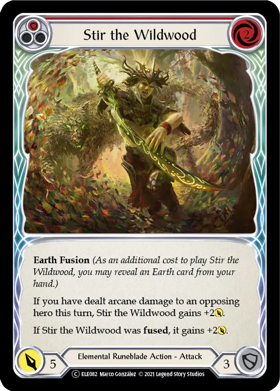Stir the Wildwood (Red) ELE082