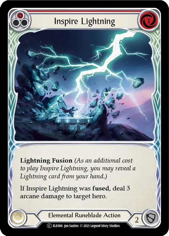 Inspire Lightning (Red) ELE088