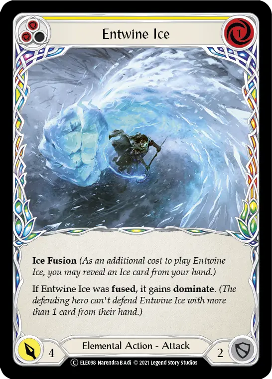 Entwine Ice (Yellow) ELE098